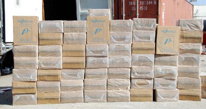 Gaziantep'te 175 bin paket kaçak sigara ele geçirildi