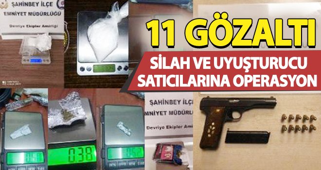 Gaziantep'te belirlenen adreslere operasyon düzenlendi: Çok sayıda...