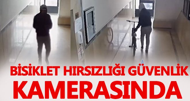 Gaziantep'te bisiklet hırsızı kıskıvrak tutuklandı