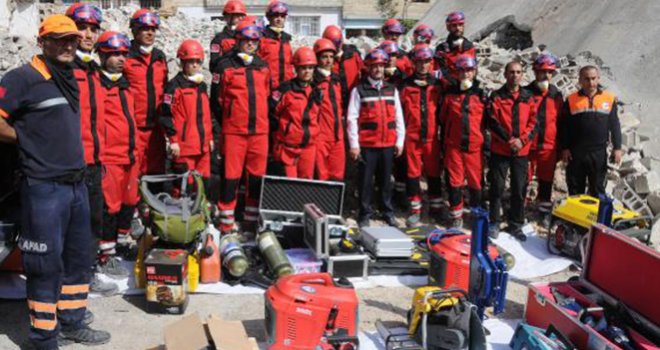 Gaziantep’te Deprem Tatbikatı