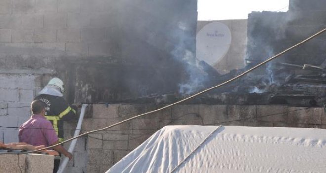 Gaziantep’te evde çıkan yangın korkuttu 
