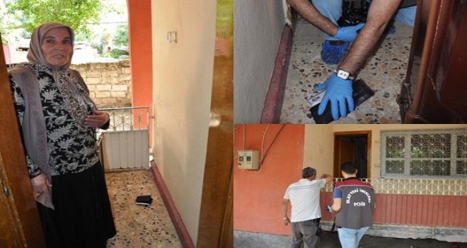 Gaziantep'te evinin balkonunda cüzdan bulan yaşlı kadın...