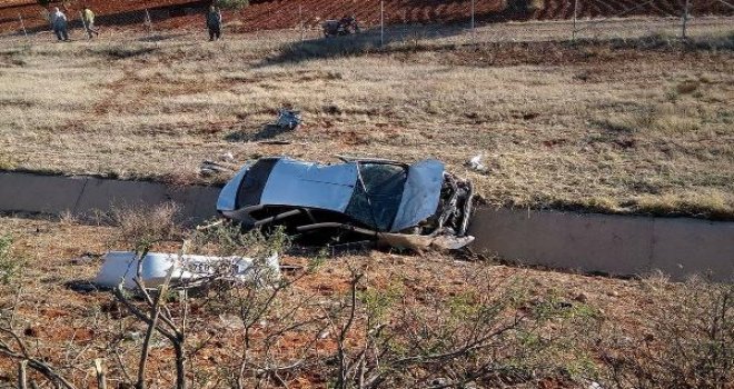 Gaziantep'te otomobil takla attı: 1 ölü, 6 yaralı