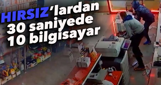 Gaziantep'te pes dedirten hırsızlık...