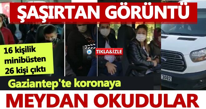 Gaziantep'te polisi bile şaşırtan görüntü