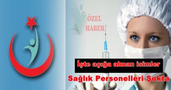 Gaziantep'te sağlık şokta! İşte açığa alınan bazı isimler