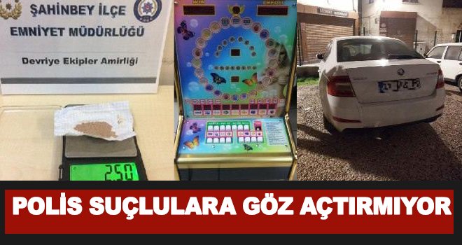 Gaziantep'te suçlular faka bastı! 3 gözaltı