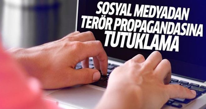 Gaziantep'te terör propagandası yapan kişi tutuklandı