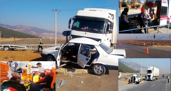 Gaziantep'te Trafik Kazası: 4'ü Çocuk 9 Yaralı