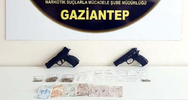 Gaziantep'te uyuşturucu tacirlerine şafak operasyon: 18 gözaltı