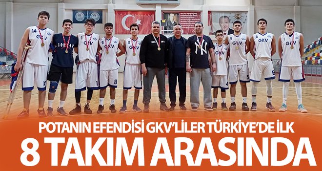 GKV Özel Liseleri Basketbol Takımı Türkiye Finallerinde