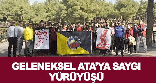 GKV'de geleneksel Ata’ya saygı yürüyüşü