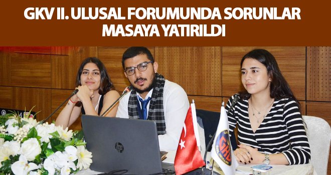 GKV'de ülke sorunları masaya yatırıldı