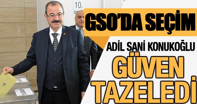 GSO Meslek Komitesi ve Meclis Üyelikleri Seçimi Sona erdi! İşte sonuçları 