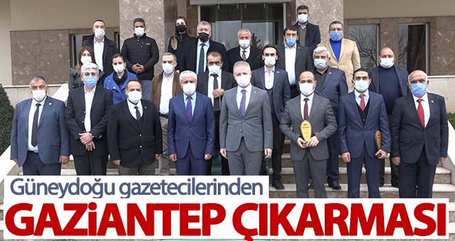 Güneydoğu gazetecilerinden Gaziantep çıkarması