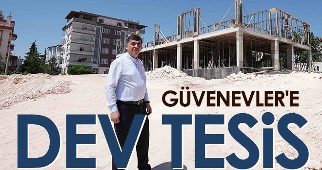 Güvenevler'de 8 taziye salonlu dev tesis