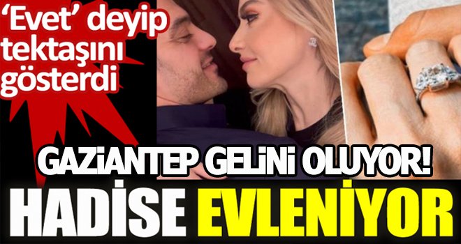 Hadise ile Mehmet Dinçerler evleniyor