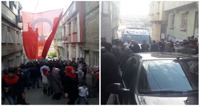 Hakkari Yüksekova'daki Şehit ateşi Gaziantep'e düştü