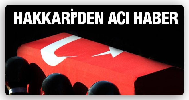 Hakkari'den kahreden haber 