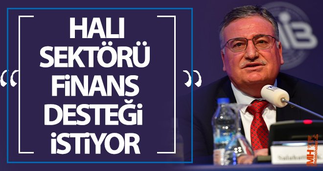 Halı sektörü finans desteği istiyor