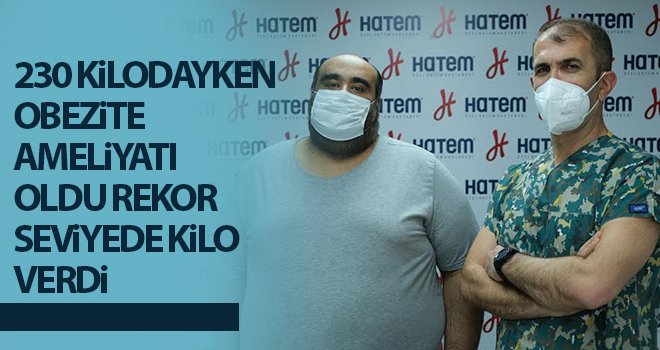 HATEM'de 10 günde 14 kilo verdi...