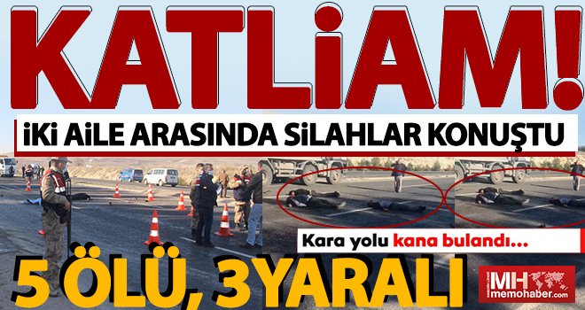 İki aile arasında silahlar konuştu: Ölü ve yaralılar var