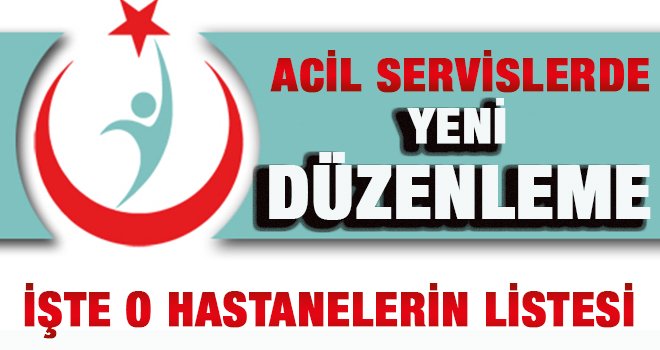 İşte doktorların mesai saatinin 16.00-23.00 olarak düzenleneceği hastane listesi!