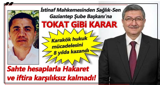 Bakın o mahkeme nasıl sonuçlandı?