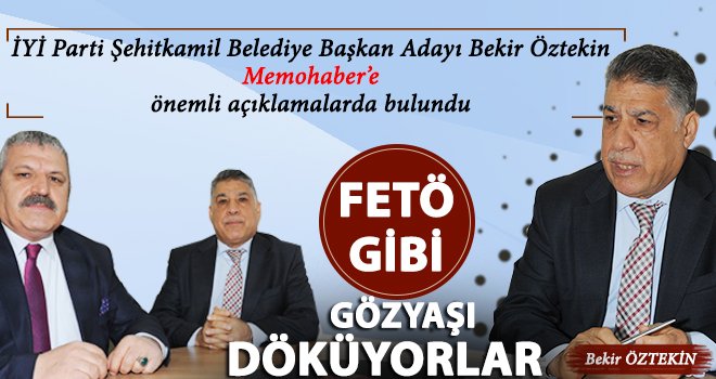 İYİ Parti adayı Öztekin'den dobra dobra açıklamalar