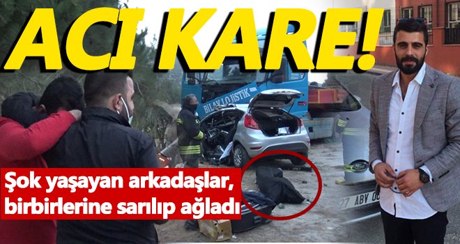 Kaza yapanlara yardım için duran gençler hayatının şokunu yaşadı