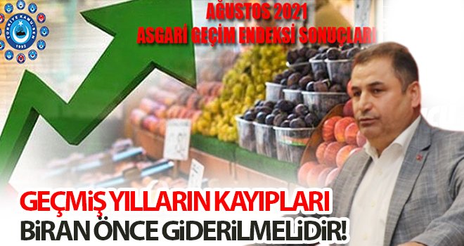 Kazak: Geçmiş yılların kayıpları biran önce giderilmelidir