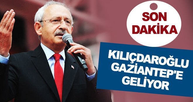 Kılıçdaroğlu, İl başkanlığı seçimleri için Gaziantep'e geliyor