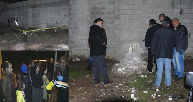 Kilis'te Bir Eve Suriye'den Atılan Mühimmat İsabet Etti