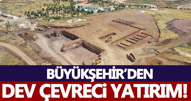 Mekanik Biyolojik Ayrıştırma ve Biyogaz Tesisi inşaatı sürüyor