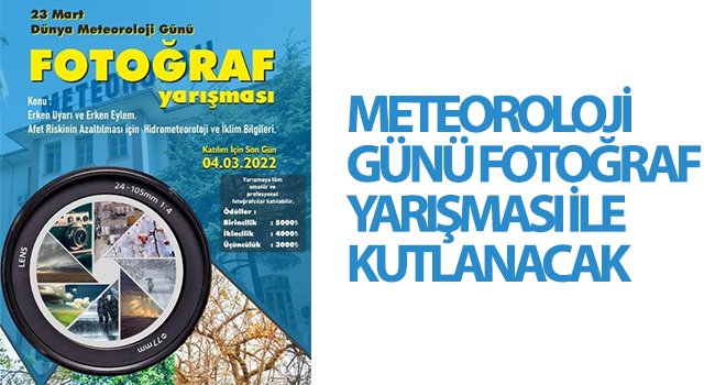 Meteoroloji Günü fotoğraf yarışması ile kutlanacak