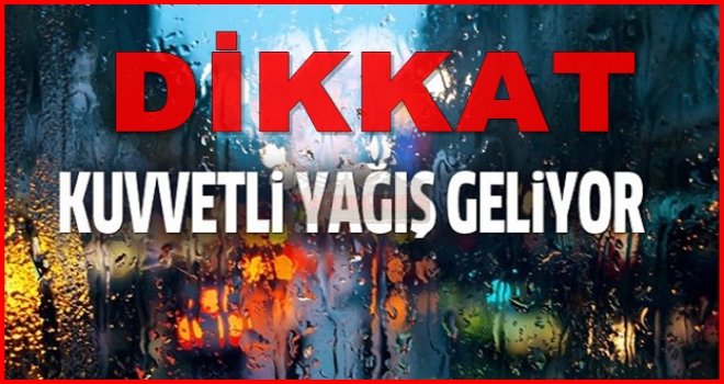 Dikkat! Meteoroloji'den Güneydoğu'da kuvvetli yağış uyarısı