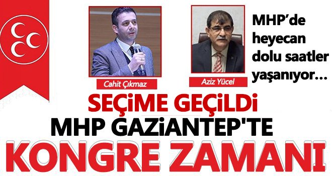 MHP Gaziantep il başkanlığı kongresi devam ediyor…