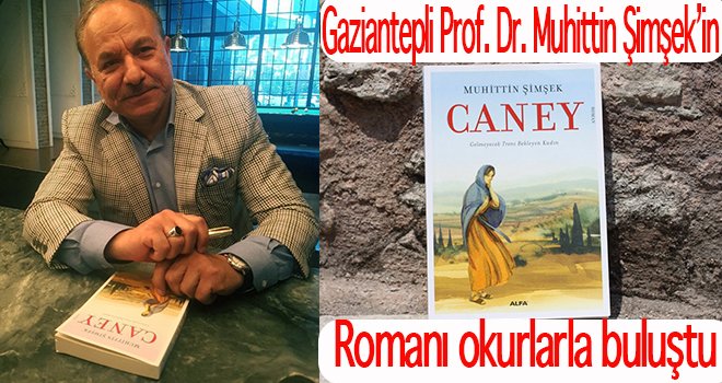 Şimşek'in 'Caney' isimli romanı okurlarıyla buluştu