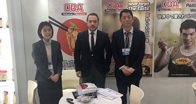 Oba Makarna 130 milyonluk Japon pazarına göz koydu