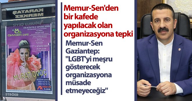 Organizasyon iptal edilemezse basın açıklaması yapılacak