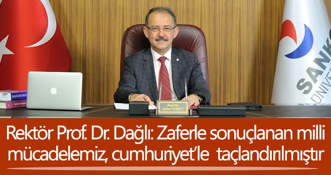 Prof. Dr. Güner Dağlı'dan 29 Ekim Cumhuriyet Bayramı mesajı