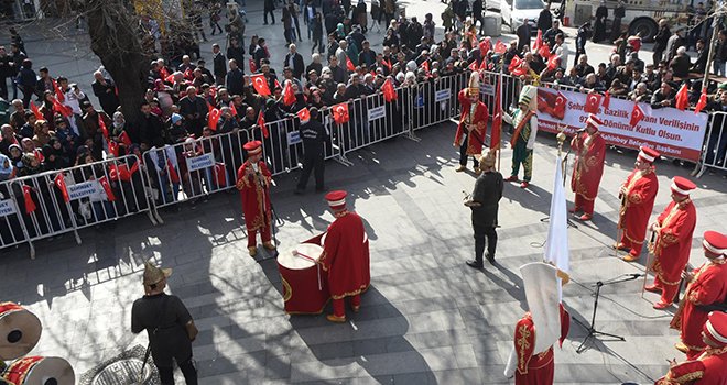 Şahinbey mehteran takımı gönüllere dokundu