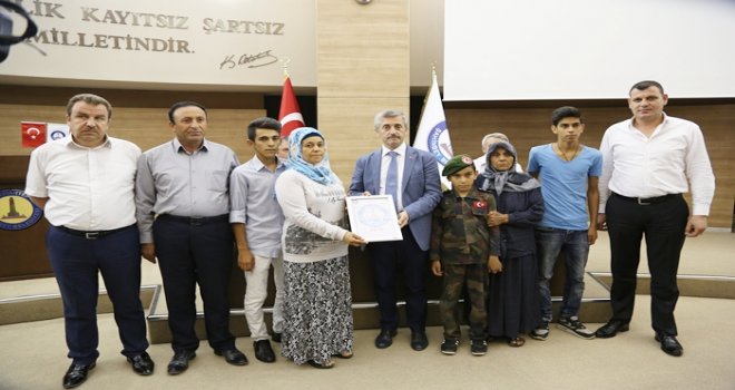 ŞAHİNBEY MECLİSİNDEN ŞEHİTLERE VEFA