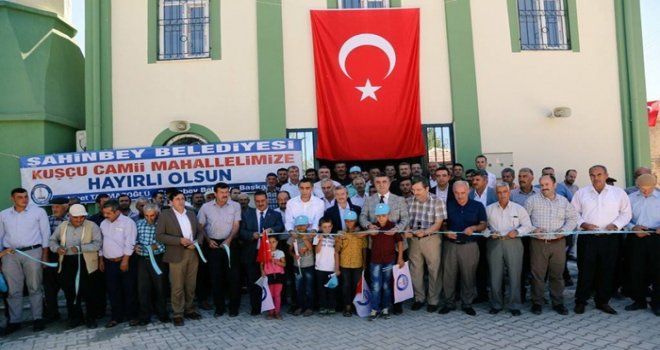 Şahinbey'de bir cami daha törenle açıldı