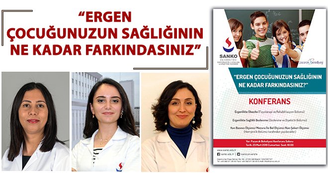 Sanko Üniversitesi Pazarcık'ta konferans düzenleyecek