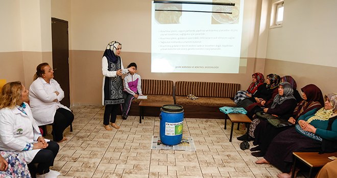 Şehitkamil'den kursiyerlere atık yağ semineri