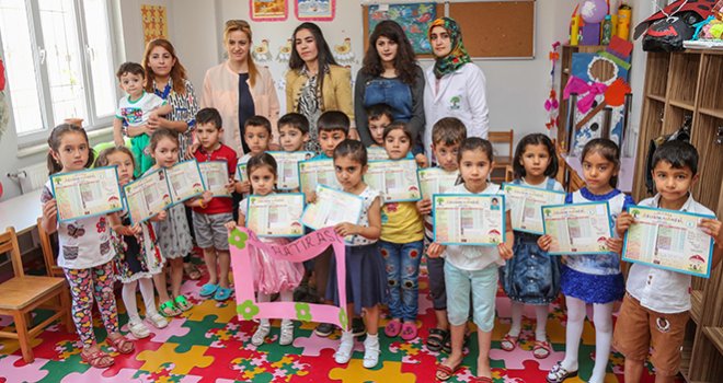 ŞEHİTKAMİLLİ MİNİKLERİN KARNE SEVİNCİ