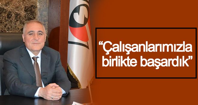 Şimşek: Emek ve alın teri kutsaldır