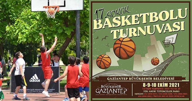 Sokak basketbolu turnuvası için geri sayım başladı