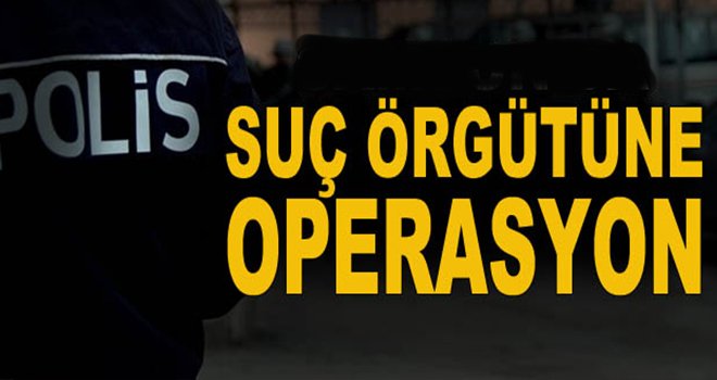 Suç örgütlerine operasyon: 374 kişi tutuklandı